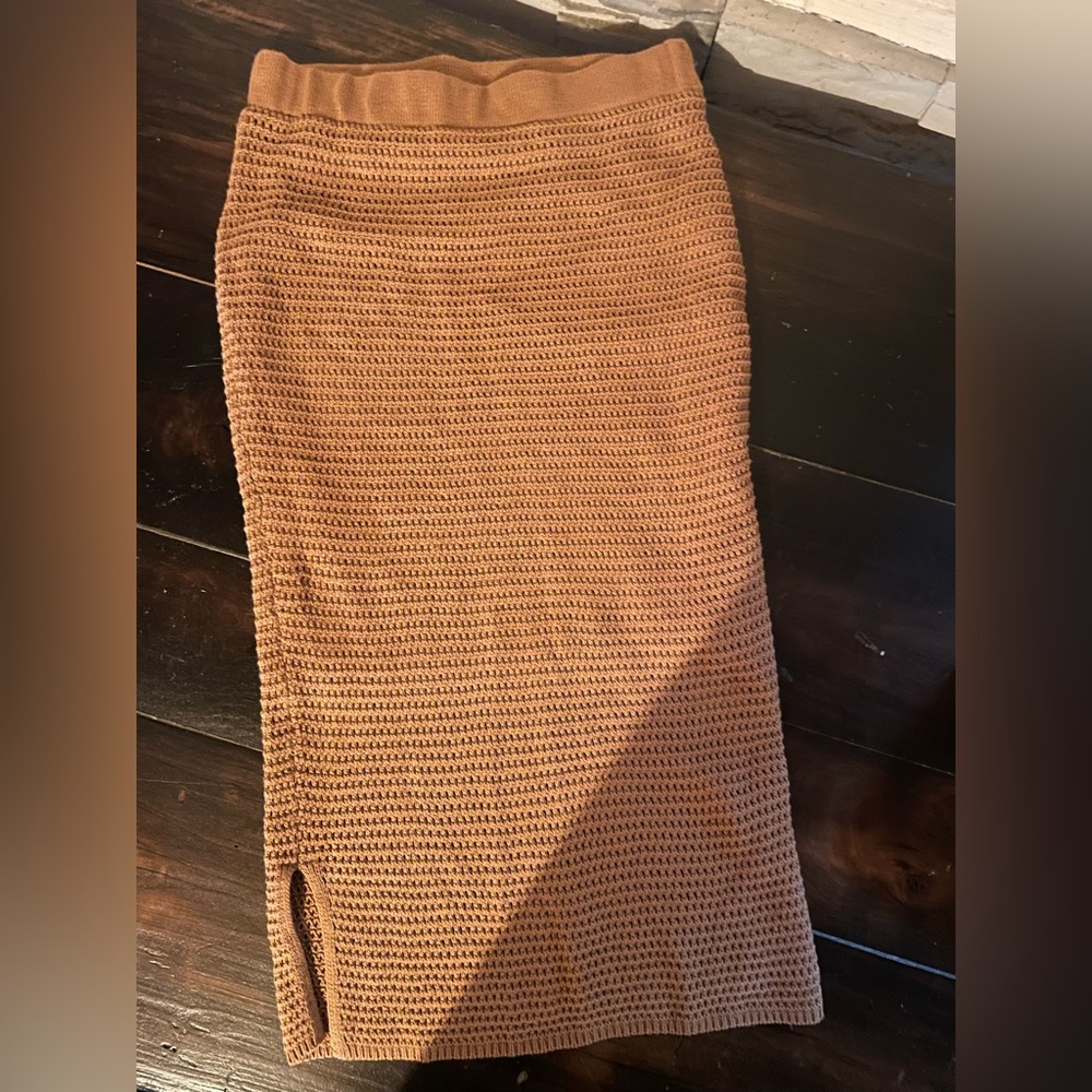 knitted sweater skirt